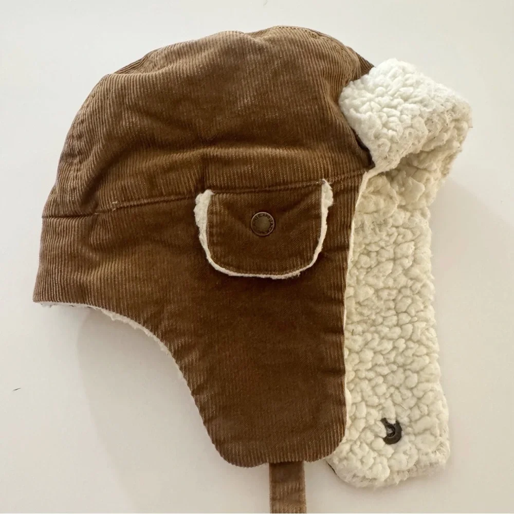Janie and Jack Corduroy Trapper Hat